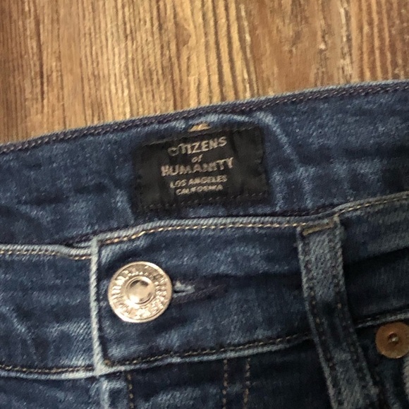 Citizens of Humanity Marion Jeans Women's 26 Bootcut High Rise Dark Wash Denim - Picture 2 of 7